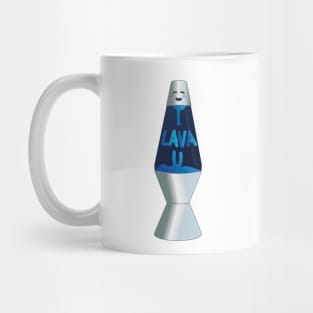 Retro Lava Lamp | Funny Valentine's Day Gift Mug